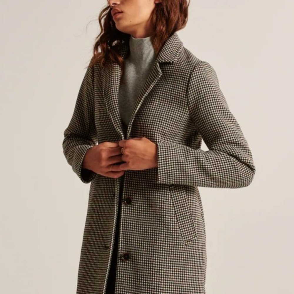 Abercrombie Calf Length Dad Coat - NWT